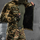 Мужская флисовая Кофта с Липучками под шевроны / Плотная Флиска пиксель размер XL - изображение 5