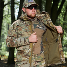 Чоловіча Куртка G-8 з капюшном та сітчастою підкладкою / Водонепроникна Парка ріп-стоп мультикам розмір L - зображення 8