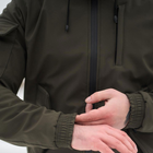 Чоловіча демісезонна Куртка Intruder SoftShell з капюшоном хакі розмір M - зображення 8