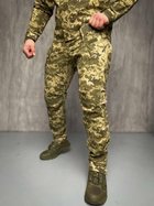 Тактичний польовий костюм вітро-вологозахисний літо, Тактична форма літня ріп-стоп Піксель ММ-14 53 - изображение 9