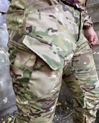 Тактичні штани польові літні, військові штани на літо ріп-стоп Мультикам 54 - зображення 4