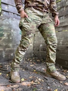 Тактичні штани польові літні, військові штани на літо ріп-стоп Мультикам 46 - изображение 3