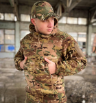 Тактична флісова куртка, куртка флісова для військових фліска Мультикам XL - изображение 3