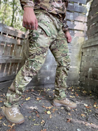 Тактичні штани польові літні, військові штани на літо ріп-стоп Мультикам 48 - изображение 9