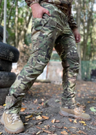 Тактичні штани польові літні, військові штани на літо ріп-стоп мультикам МТР 53 - зображення 4