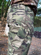 Тактичні штани польові літні, військові штани на літо ріп-стоп мультикам МТР 47 - зображення 5