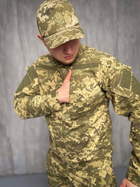Тактичний польовий костюм вітро-вологозахисний літо, Тактична форма літня ріп-стоп Піксель ММ-14 55 - изображение 2