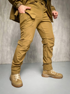 Тактичний костюм вітро-вологозахисний Softshell весна, Тактична форма весна/осінь Койот 55 - изображение 12