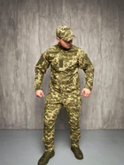 Тактичний польовий костюм вітро-вологозахисний літо, Тактична форма літня ріп-стоп Піксель ММ-14 50 - изображение 1