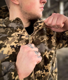 Тактична флісова куртка, куртка флісова для військових фліска Піксель XL - изображение 2