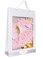 Zestaw ubranek dla lalki Tiny Treasure My First Princess Unicorn 36 cm (4897055946294) - obraz 1