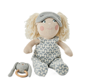 Zestaw ubranek dla lalki Smallstuff Sleeping Mask And Rattle 3 szt (5712352097151) - obraz 2