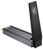 Wi-Fi adapter MSI AX1800 Wi-Fi 6 USB Czarny (4711377002875)