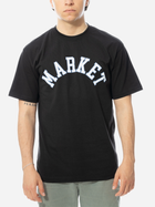 Koszulka męska Market 399001511-0001 L Czarna (840339611450) - obraz 1