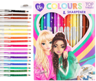 Набір кольорових олівців Top Model Pencils With Sharpener 18 шт (4010070635275) - зображення 2