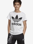 Młodzieżowa koszulka Adidas DV2904 164 cm Biała (4060515201169) - obraz 1
