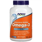 Омега-3 Now Foods Omega-3 180 ЕПК/120 ДГК, 200 гелевих капсул (NOW-01652)