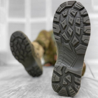 Мужские кожаные Ботинки Vogel с мембраной и полиуретановой подошвой / Высокие Берцы песок размер 43 - изображение 3