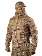 Куртка / ветровка тактическая Softshell multicam софтшелл Мультикам Размер S - изображение 1