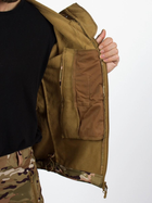 Куртка / ветровка тактическая Softshell multicam софтшелл Мультикам Размер S - изображение 8