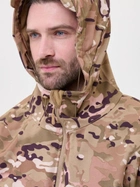 Куртка / вітровка тактична Softshell multicam софтшелл Мультикам Розмір S - зображення 9