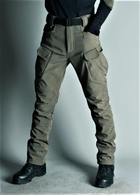 Брюки, штаны тактические, утепленные SoftShell IX7 olive Размер L - изображение 5