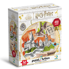 Пазл "Hard-M Harry Potter. Школа Гоґвортс та поле для Квідичу", 450 елементів DoDo (4823115908667)