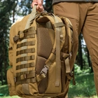 Тактичний рюкзак M-Tac на 50 літрів із місцем для гідратора Trooper Pack Dark Coyote - зображення 8