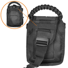Тактическая универсальная однолямочная сумка Camotec Adapt Черный - изображение 10