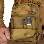 Тактическая универсальная однолямочная сумка Camotec Adapt Койот - изображение 12