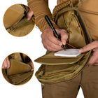Тактическая универсальная однолямочная сумка Camotec Adapt Койот - изображение 14