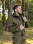 Тактичний літній чоловічий костюм горка Ріп-Стоп куртка та штани Olive 54 - зображення 4