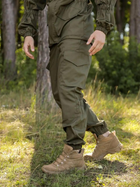 Тактичний літній чоловічий костюм горка Ріп-Стоп куртка та штани Olive 54 - зображення 6