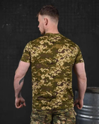 Тактическая мужская потоотводящая футболка XS пиксель (85655) - изображение 3