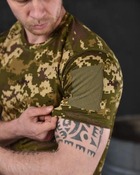 Тактическая мужская потоотводящая футболка M пиксель (85655) - изображение 4