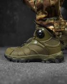 Тактические мужские ботинки на автозавязке весна/лето 39р олива (50275) - изображение 1