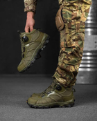 Тактические мужские ботинки на автозавязке весна/лето 41р олива (50275) - изображение 3