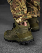 Тактические мужские ботинки на автозавязке весна/лето 40р олива (50275) - изображение 7