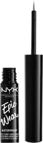 Eyeliner w płynie NYX Professional Makeup Epic Wear Metallic Liquid Liner 02 Gun Metal 3.5 ml (800897103392) - obraz 1