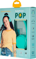 Słuchawki BuddyPhones POP Turkus (BT-BP-POP-TURQ) - obraz 6