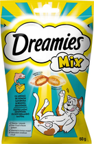 Przysmak dla kotów Dreamies z serem i o smaku łososia 60 g (5998749130445) - obraz 1