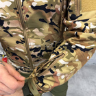 Чоловіча Демісезонна Куртка на легкому флісі SOFT SHELL мультикам розмір XL - зображення 3