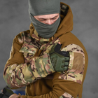 Мужская Флисовая Куртка "Battle combo" с вставками SoftShell койот размер S - изображение 6
