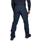 Мужской костюм Куртка + Брюки SoftShell на флисе / Демисезонный Комплект Stalker 2.0 темно-синий размер 2XL - изображение 4