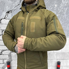 Мужская куртка FALKON на синтепоне с подкладкой Omni-Heat олива размер S - изображение 3