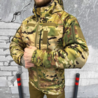Мужская зимняя куртка с подкладкой OMNI-HEAT / Бушлат "MTK" таслан мультикам размер M - изображение 3