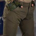 Мужские брюки Patriot stretch cotton с высоким поясом олива размер L - изображение 5