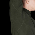 Мужская Флисовая Кофта с липучками под шевроны Marker Ultra Soft Олива / Плотная Флиска размер S(46) - изображение 8