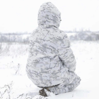 Мужской маскировочный костюм дождевик "Multicam Alpine" / Куртка + брюки белый мультикам размер универсальный - изображение 2