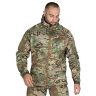 Чоловічий костюм Куртка + Штани SoftShell на флісі / Демісезонний Комплект Stalker 2.0 мультикам розмір 3XL - зображення 3